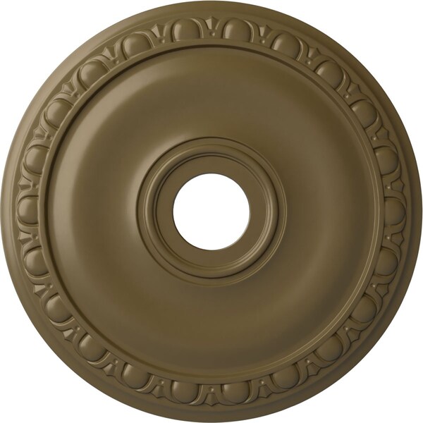 Ekena Millwork Jackson Ceiling Medallion (Fits Canopies up to 5 1/8"), 20"OD x 3 5/8"ID x 1"P, Mississippi Mud CM20JAMMF - main